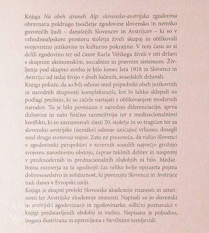 NA OBEH STRANEH ALP, več avtorjev
