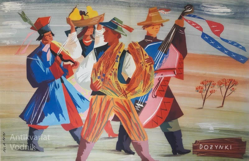 POLONIA (besedilo poljsko in francosko)