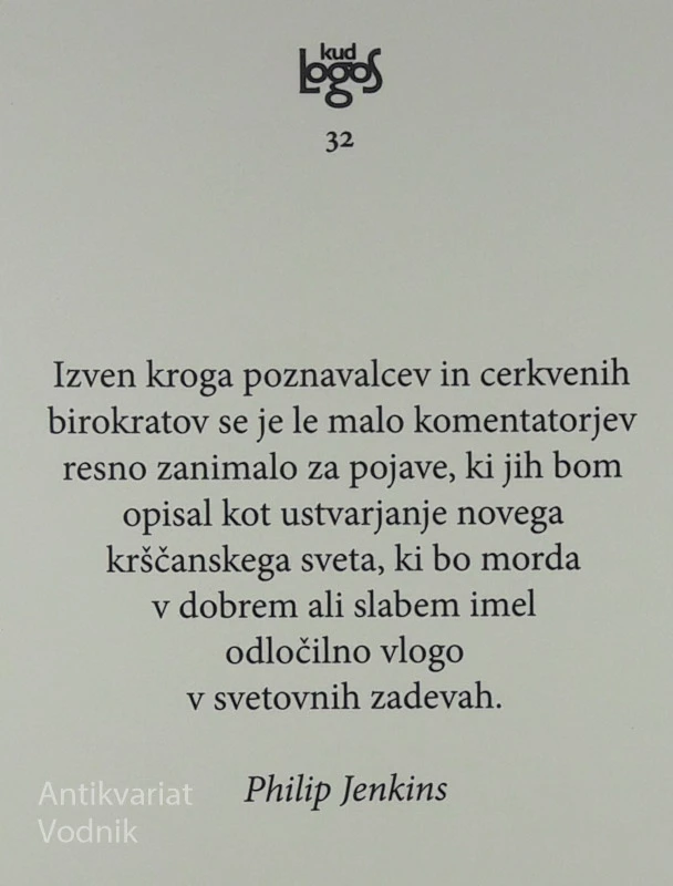 NOVI KRŠČANSKI SVET, Philip Jenkins
