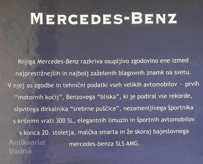MERCEDES-BENZ: Zgodovinski prerez od začetkov do sedanjosti, Trevor Legate