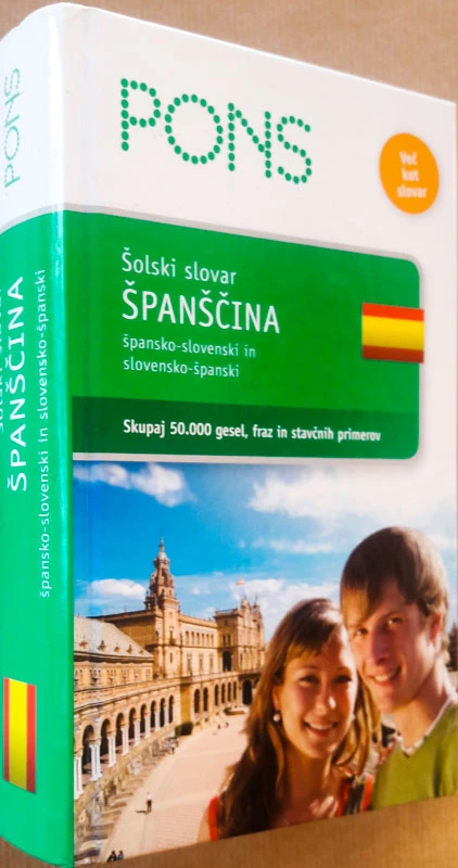 Špansko-slovenski, slovensko-španski slovar, PONS