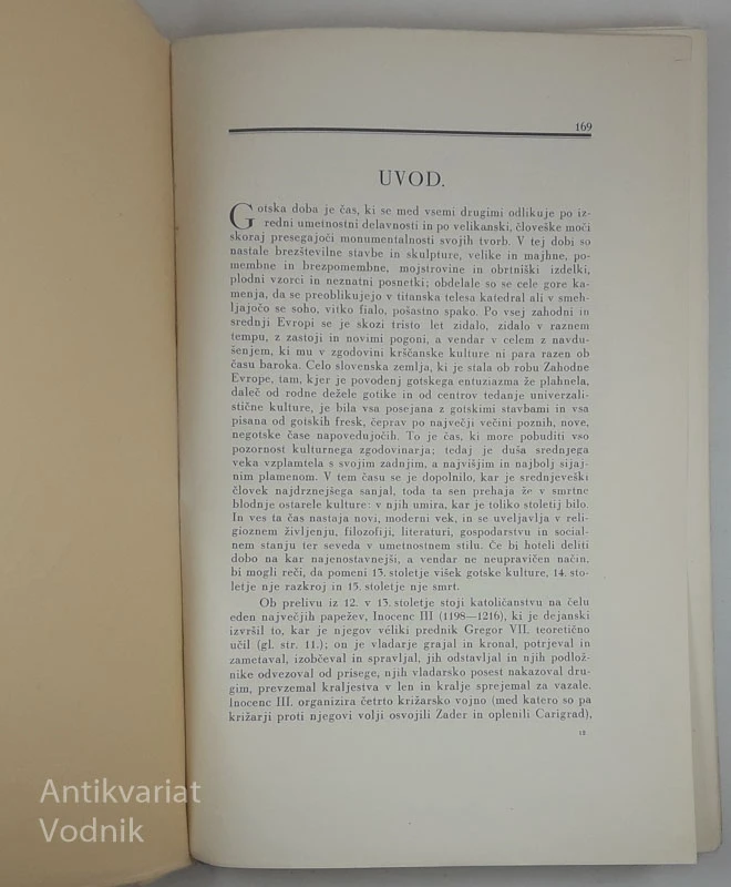 ZGODOVINA LIKOVNE UMETNOSTI V ZAHODNI EVROPI, II. in III. del