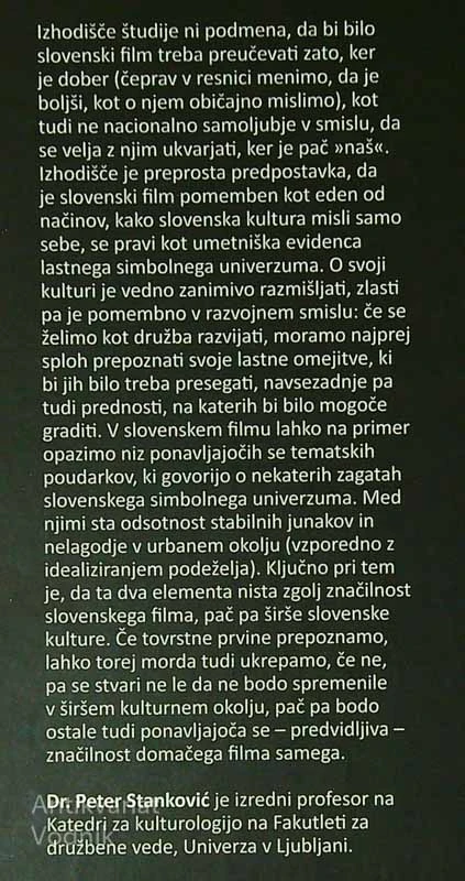 ZGODOVINA SLOVENSKEGA CELOVEČERNEGA IGRANEGA FILMA, Peter Stankovič