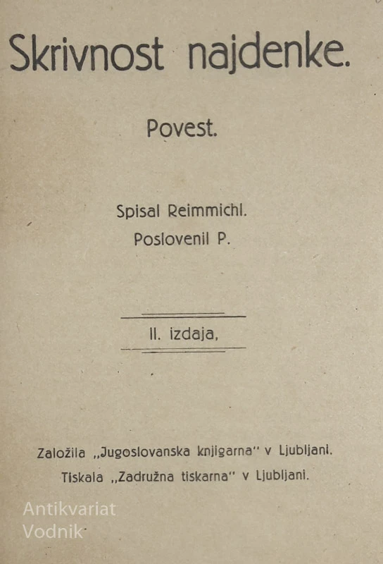 SKRIVNOST NAJDENKE, Reimmichl