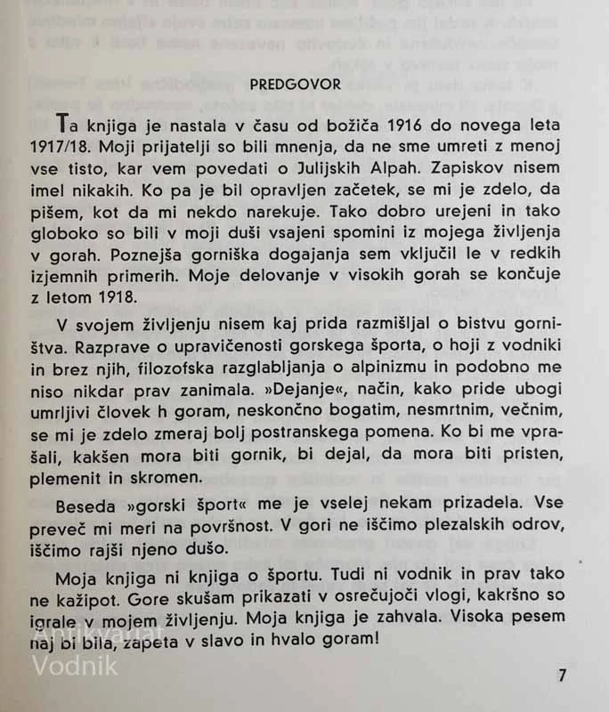 IZ ŽIVLJENJA GORNIKA, Dr. Julius Kugy