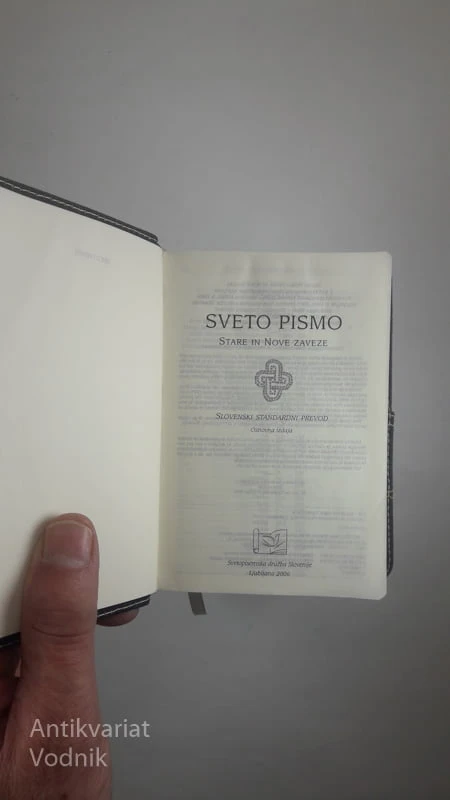 SVETO PISMO STARE IN NOVE ZAVEZE