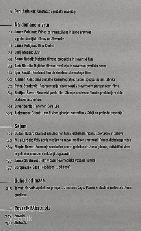 100 LET PO FILMU, več avtorjev