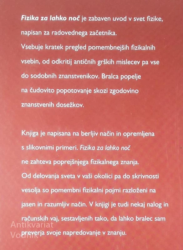 FIZIKA ZA LAHKO NOČ, Isaac McPhee