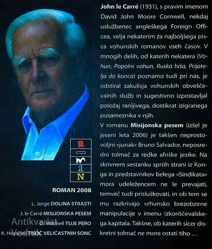 MISIJONSKA PESEM, John le Carré