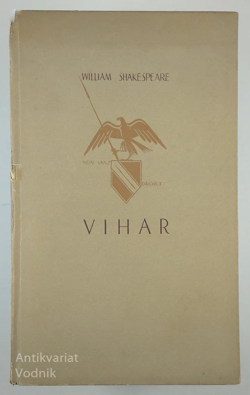 VIHAR, W. Shakespeare