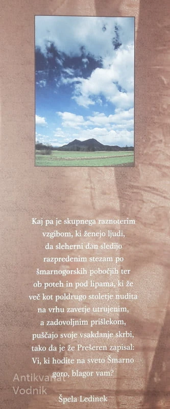 ŠMARNA GORA, Matevž Lenarčič in Avguštin Lah