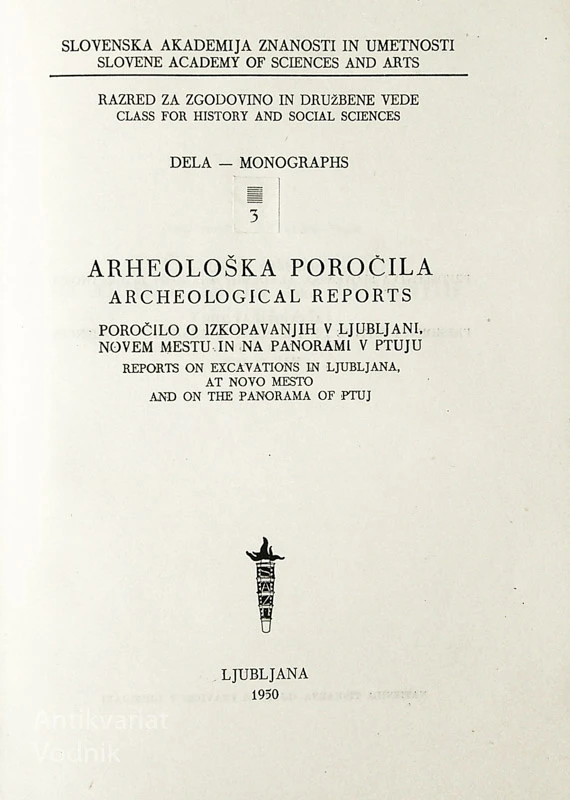 ARHEOLOŠKA POROČILA