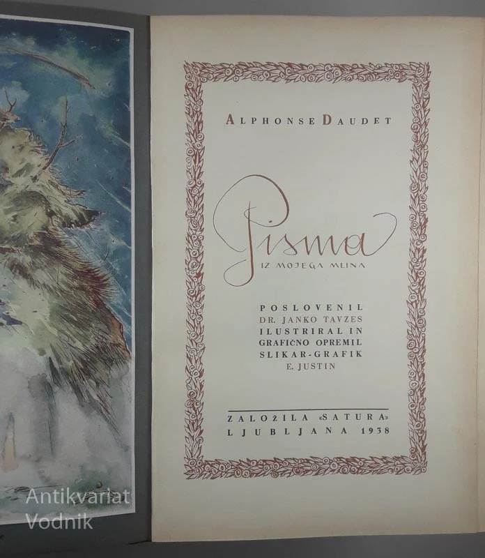 PISMA IZ MOJEGA MLINA, Alphonse Daudet