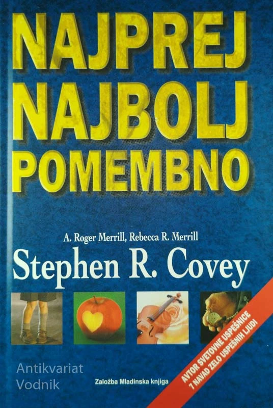 NAJPREJ NAJBOLJ POMEMBNO, več avtorjev