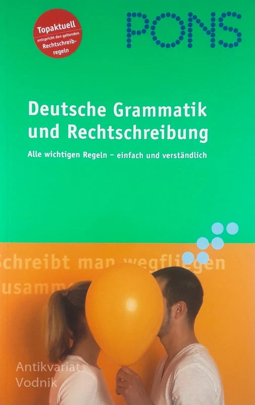 DEUTSCHE GRAMMATIK UND RECHTSCHREIBUNG, PONS
