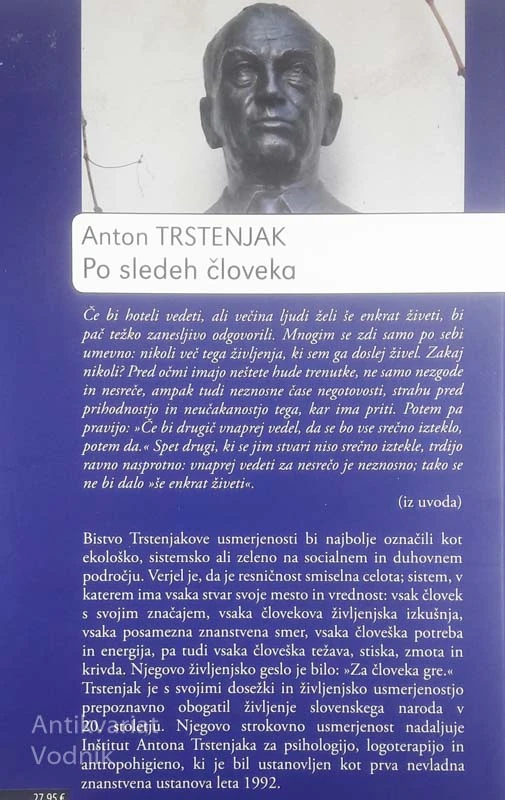 PO SLEDEH ČLOVEKA, Anton Trstenjak