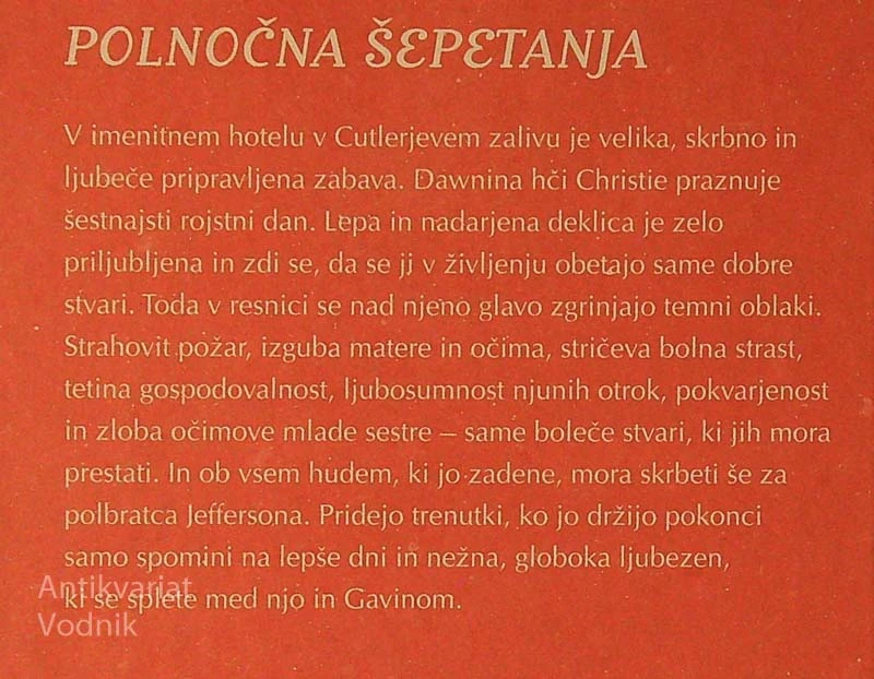 POLNOČNA ŠEPETANJA, V. C. Andrews