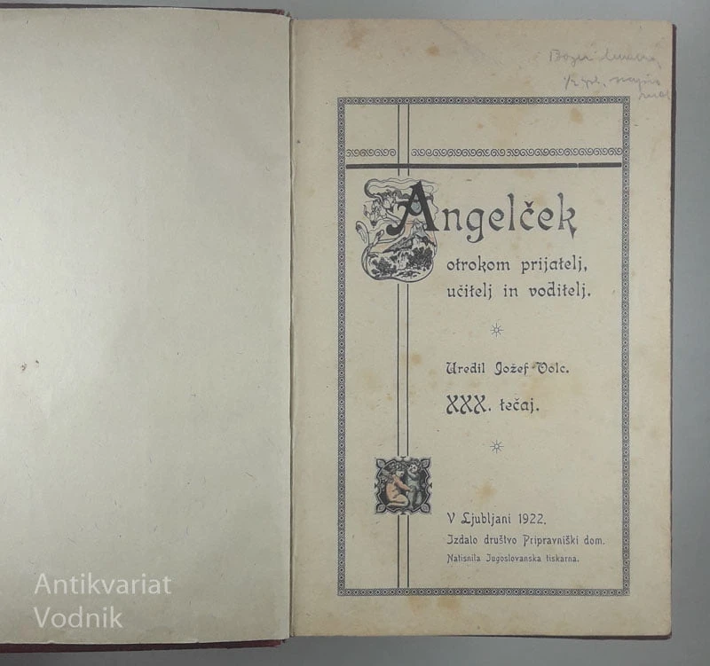ANGELČEK, Minka Božič