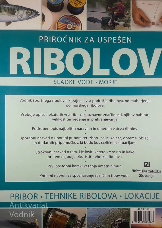 PRIROČNIK ZA USPEŠEN RIBOLOV, Tony Miles, Martin Ford in Peter Gathercole