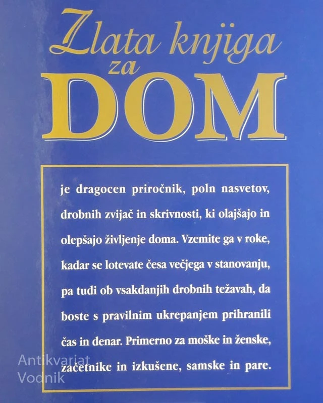 ZLATA KNJIGA ZA DOM, Enza Candela Bettelli