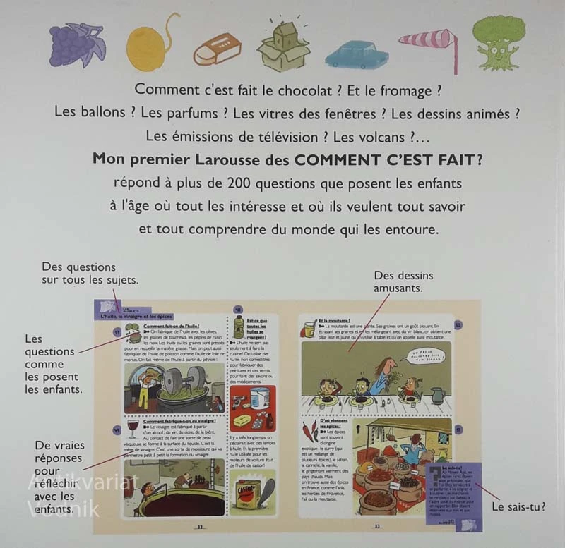 MON PREMIER LAROUSSE DES COMMENT C’EST FAIT?