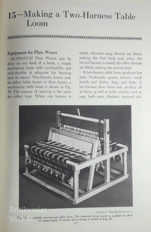 THE JOY OF HANDWEAVING, Osma Gallinger Tod