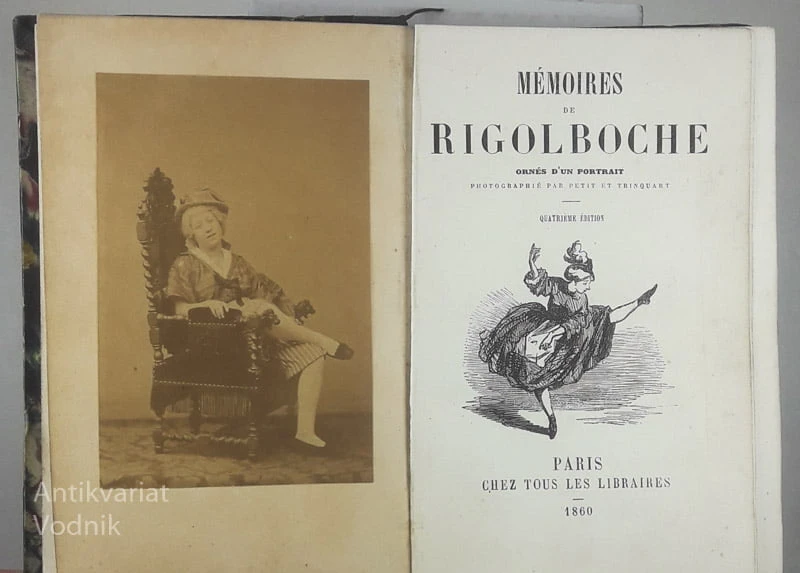 MÉMOIRES DE RIGOLBOCHE; Ornés d’un portrait photographié