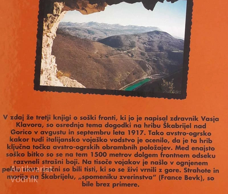 ŠKABRIJEL SOŠKA FRONTA 1917, Vasja Klavora