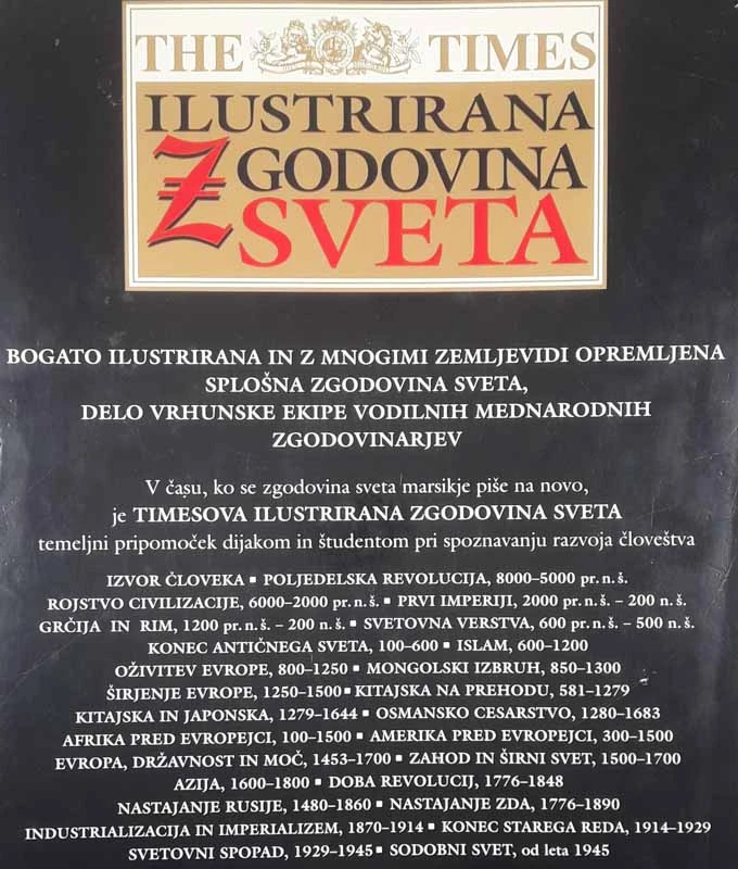 ILUSTRIRANA ZGODOVINA SVETA, Geoffrey Parker
