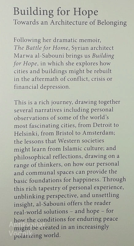 BUILDING FOR HOPE, Marwa al-Sabouni