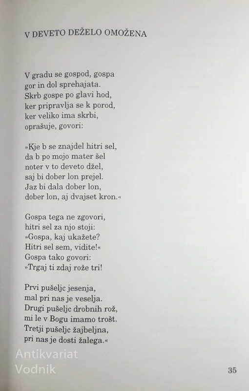 SLOVENSKE LJUDSKE PESMI