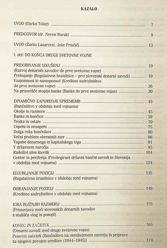 ZGODOVINA SLOVENSKEGA BANČNIŠTVA, Žarko Lazarević in Jože Prinčič