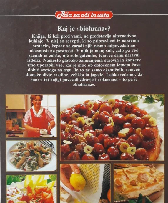BIOHRANA ZA ZDRAVJE IN UŽITEK
