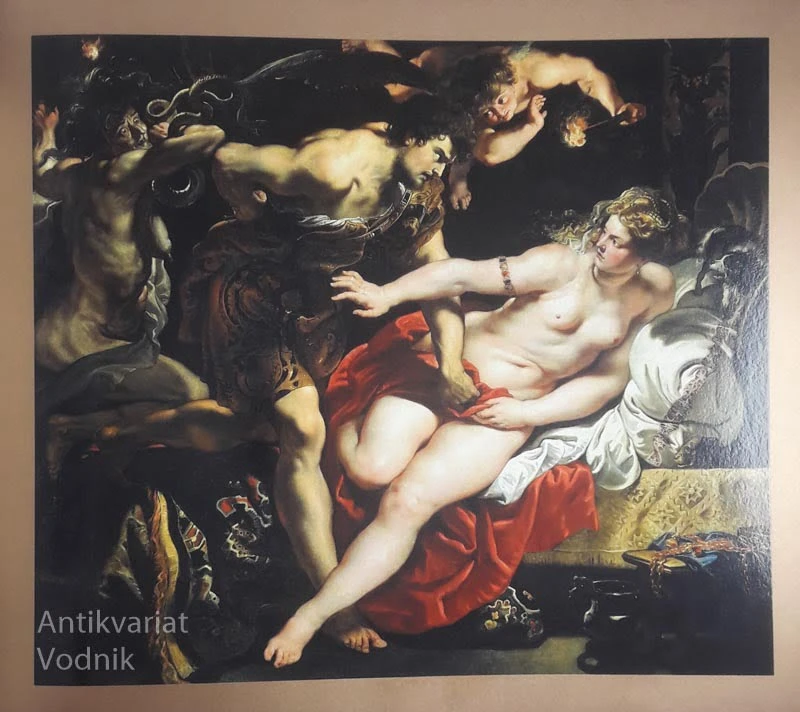 RUBENS; TARQUINIUS AND LUCRETIA