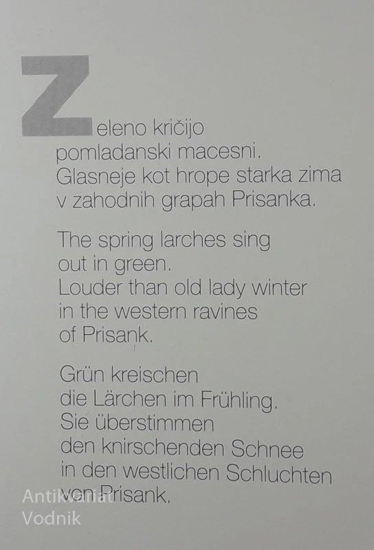 SLOVENIJA TRENUTKI LEPEGA, Franc Stele