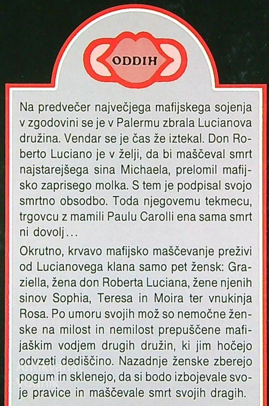 MAFIJSKE VDOVE, Lynda La Plante