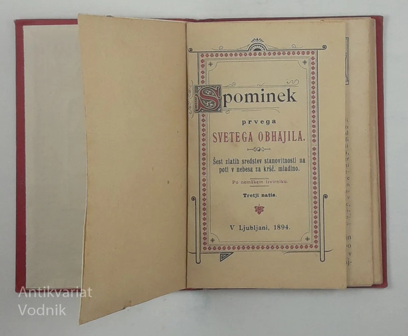 SPOMIN PRVEGA SV. OBHAJILA
