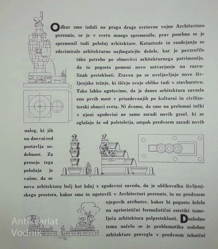 NAPORI; ESEJ O ARHITEKTURI, France Stele in JOSIP PLEČNIK – DELA