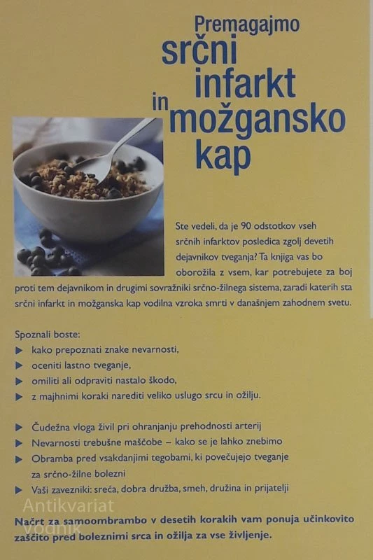 PREMAGAJMO SRČNI INFARKT IN MOŽGANSKO KAP (Readers Digest)