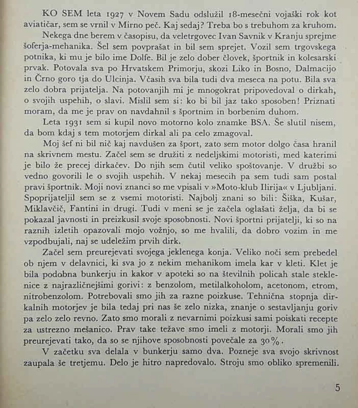 LETEČI KRANJEC, Ludvik Starič
