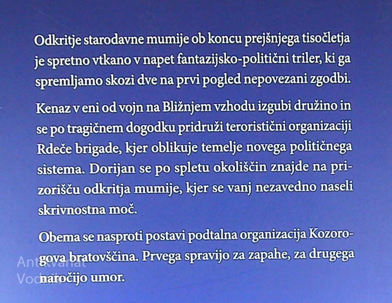 ODTALJENA SKRIVNOST, Andrej REZAR