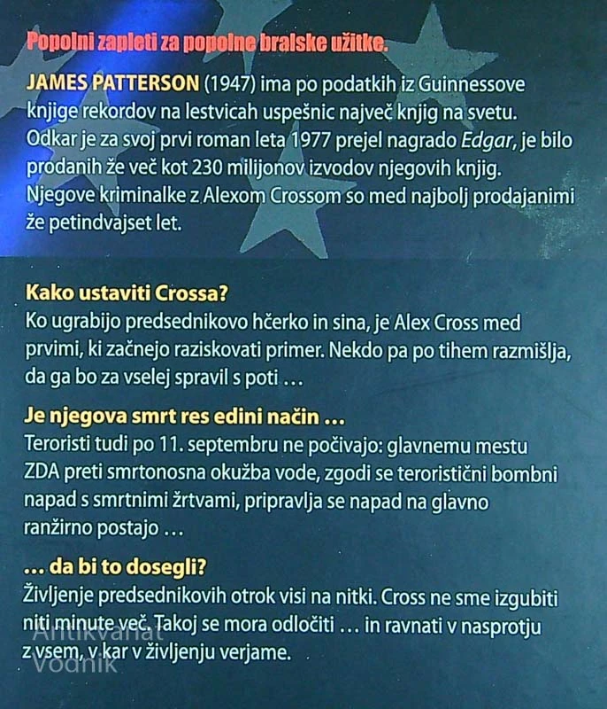 UBITI ALEXA CROSSA, James Patterson