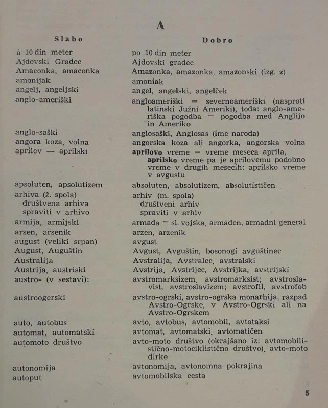JEZIKOVNI SVETOVALEC, prof. Stanko Bunc