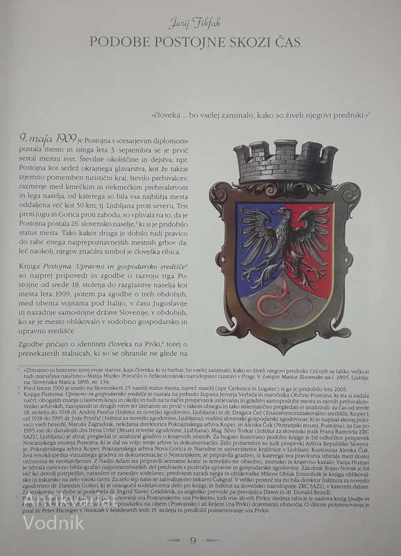 POSTOJNA; Upravno in gospodarsko središče
