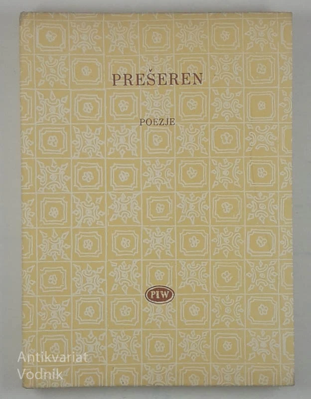 POEZIJE, France Prešeren
