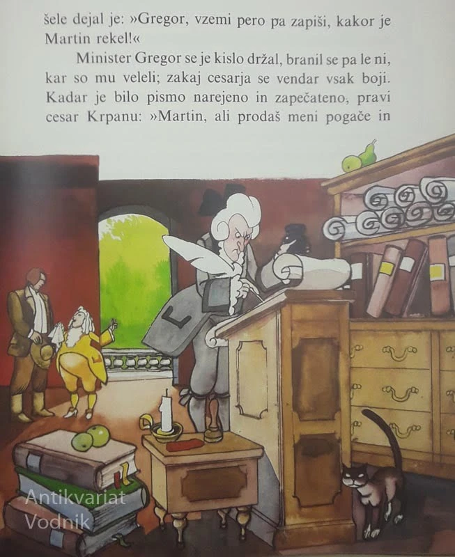 MARTIN KRPAN, Fran Levstik (ilustriral Marjan Amalietti)