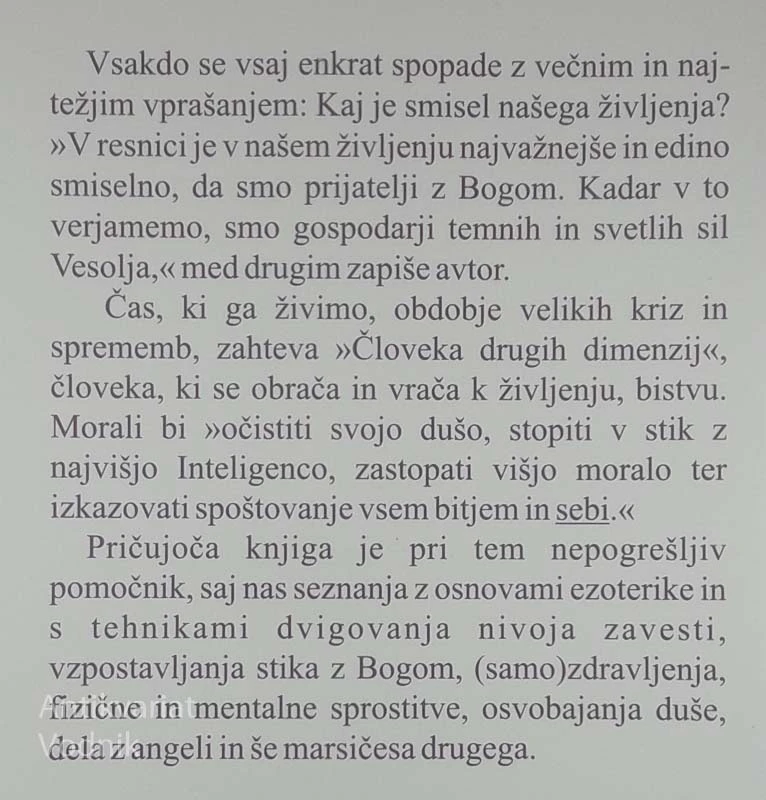 ČLOVEK DRUGIH DIMENZIJ, Miran Zupančič
