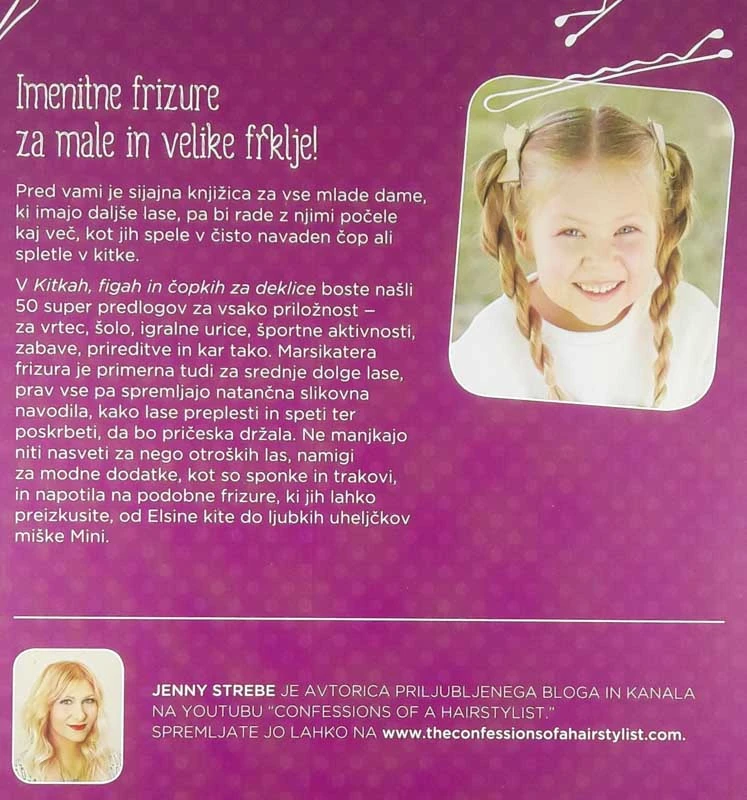 KITKE, FIGE IN ČOPKI ZA DEKLICE, Jenny Strebe