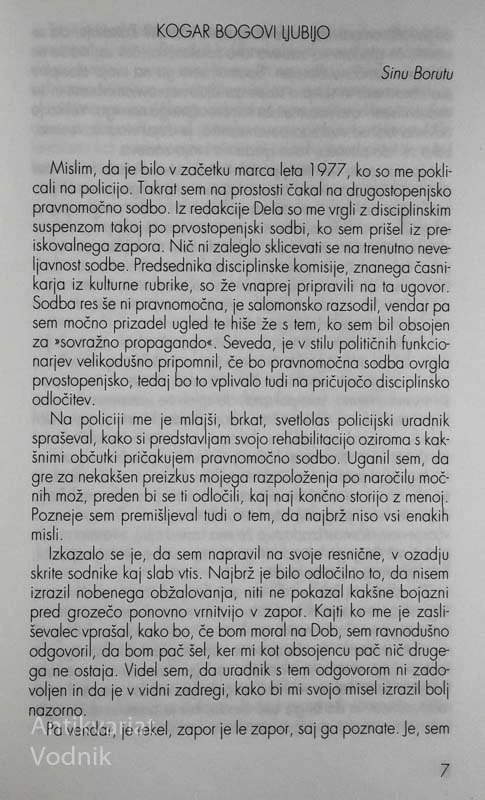 VIDENJA, Viktor Blažič