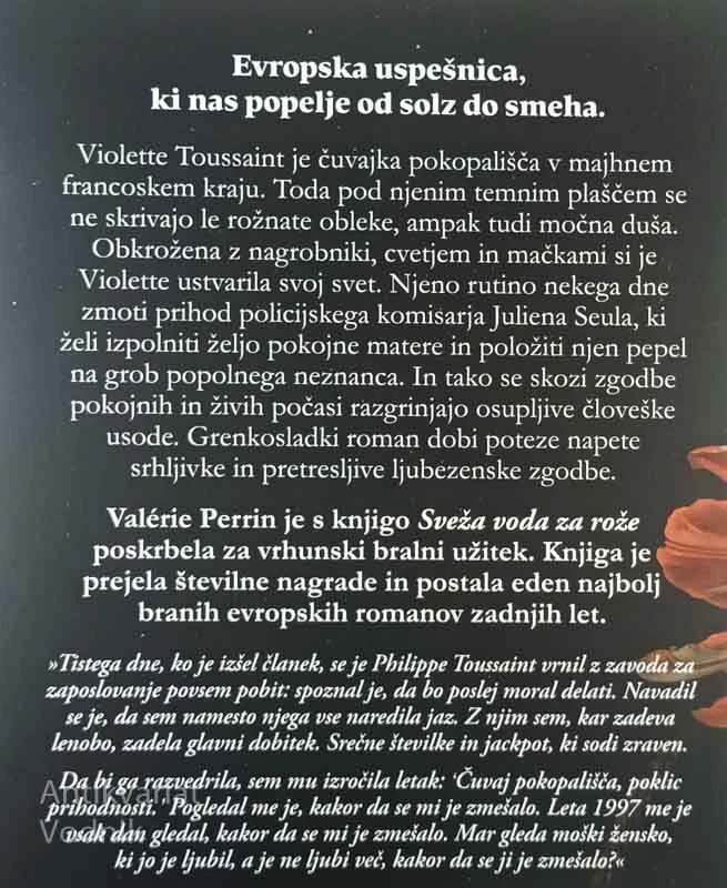SVEŽA VODA ZA ROŽE, Valerie Perrin